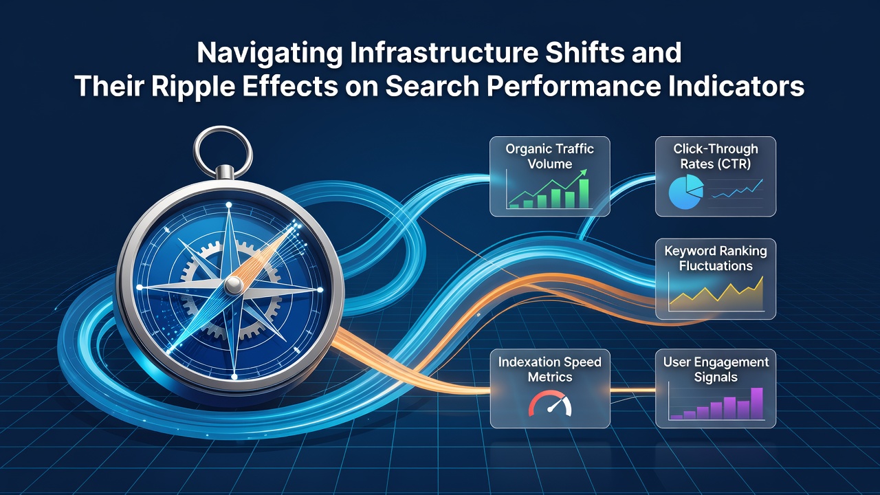 Navigating Infrastructure Shifts and Their Ripple Effects on Search Performance Indicators